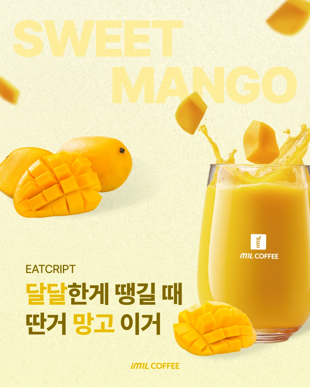 𝐄𝐀𝐓𝐂𝐑𝐈𝐏𝐓 | 달달한게 땡길 때 딴거 '망고' 이거🥭 본문 이미지 1